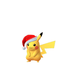 クリスマスサンタ帽子ピカチュウ