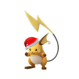 クリスマスサンタ帽子ライチュウ