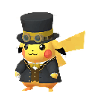 ピカチュウ(黄アクセントゴーグル)
