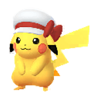ピカチュウ(コトネ帽子)