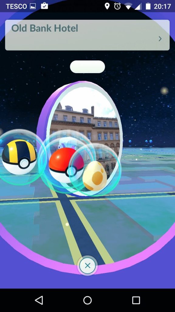 ポケストップからタマゴ