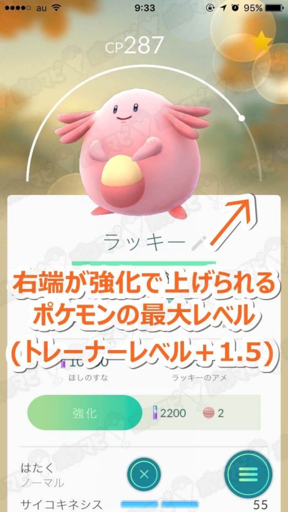 1番右が最大レベル