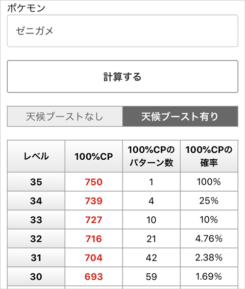 ポケモンgo 個体値100 Cpのゼニガメをボックスで一括検索 コミュニティ デイ