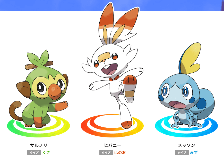 【ポケモンGO】新御三家サルノリ、ヒバニー、メッソンのイラスト特集！