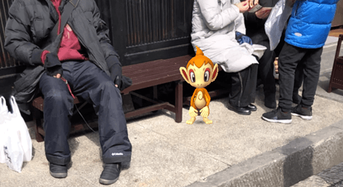 ポケモンgo Ar写真を撮ってみた わかってたけど人混みは難しい