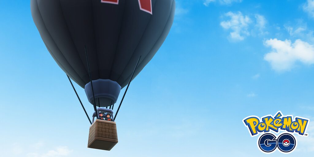 ポケモンgo Goロケット団が気球に乗って出現 したっぱやリーダー サカキとのバトルができる