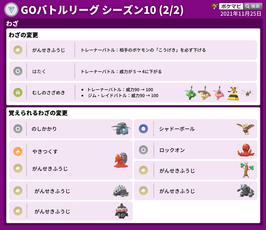 ポケモンgo Goバトルリーグシーズン10開催情報まとめ リーグやレート レーティング リワードなど