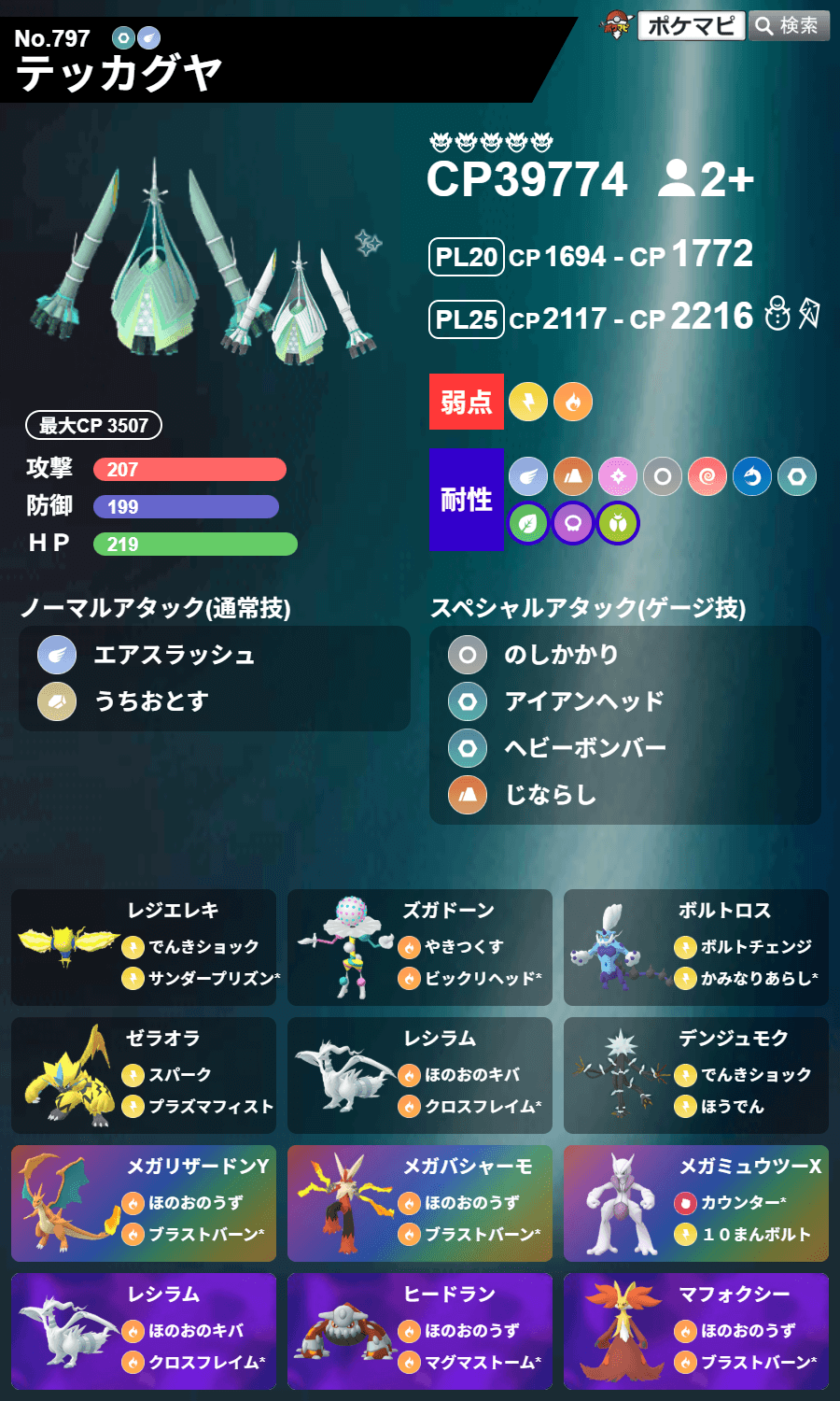 ポケモンGO】テッカグヤ、カミツルギのレイドアワー｜現地時間 2026/6