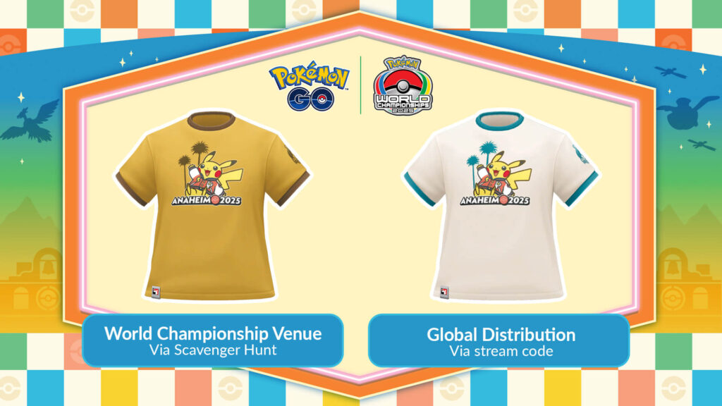 S WCS 2025 ポケモン アナハイム Tシャツ 世界大会 YXL ポケモン